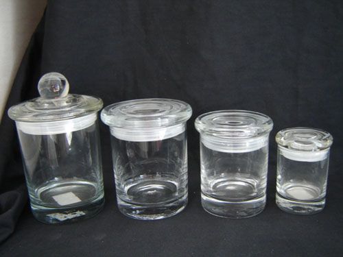 Cylinder Straight Glass Container Jar 