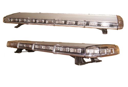 LED warning lightbar/emergency light, high-power. Waterproof. 12 to 24V DC