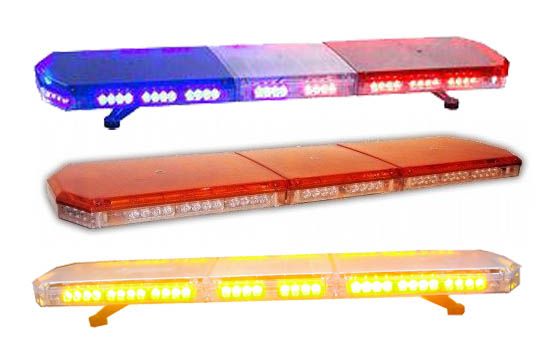  	 LED emergency warning mini lightbars, high-power, waterproof, magnet, 12 to 24V DC