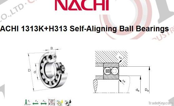 1313K+H313 Self-Aligning Ball Bearings