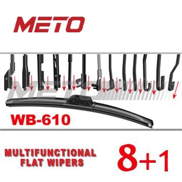 Universal Wiper Blade with Eight Adaptors WB-610