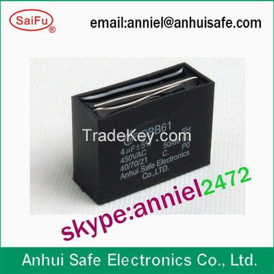 cbb61 black plastic case ac motor capacitor Supco Universal A/C Compressor cbb61 250V 450V