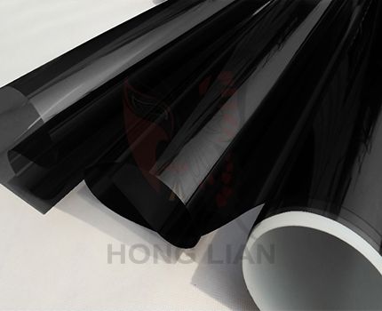 1181"*20" 1.5mil Super Dark Black Colour,VLT 5%,Car Window Tint Film for car side window