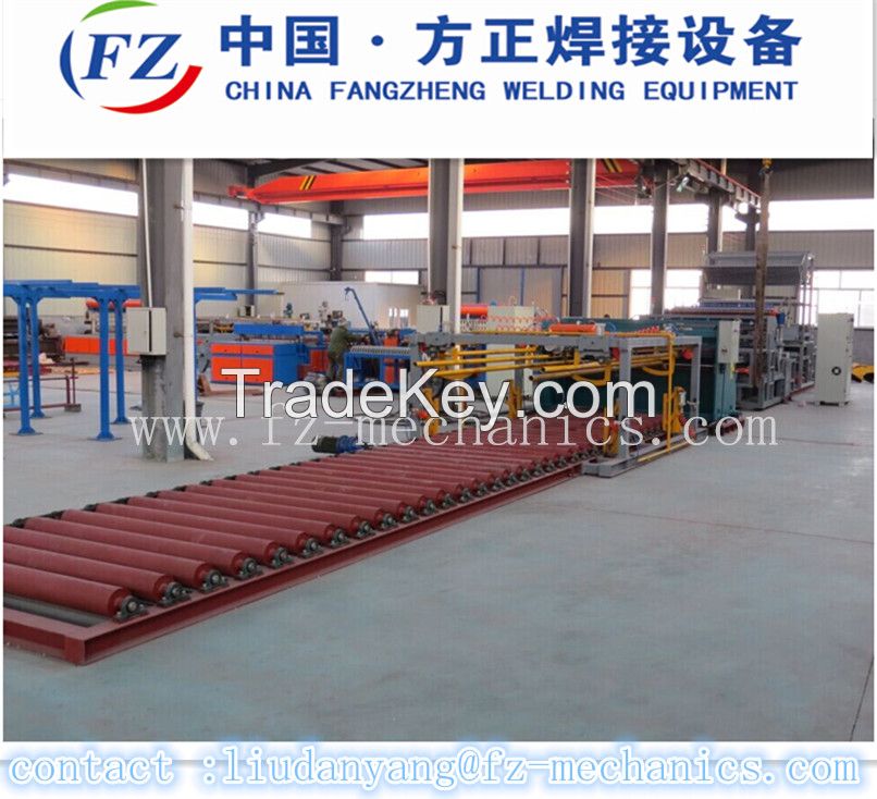 Specialized reinforcing wire mesh welding machine