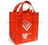 red Non woven Bag with logo printing