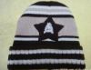 100% acrylic winter knitted hat