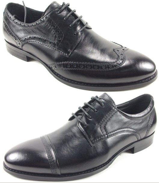 Classic men business leather shoes(D5124)