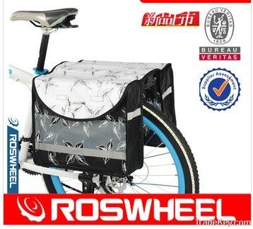 bicycle double rear pannier bags