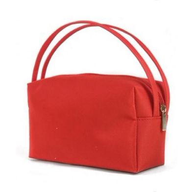 Red tote large cosmetic bags,best cosmetic bag