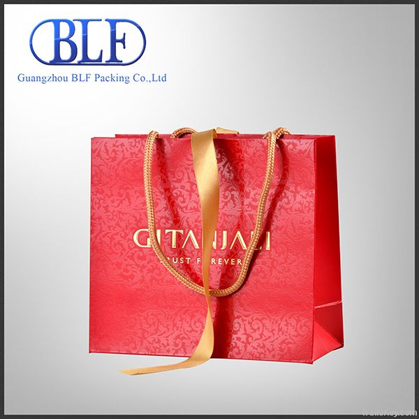 luxury paper shopping bag