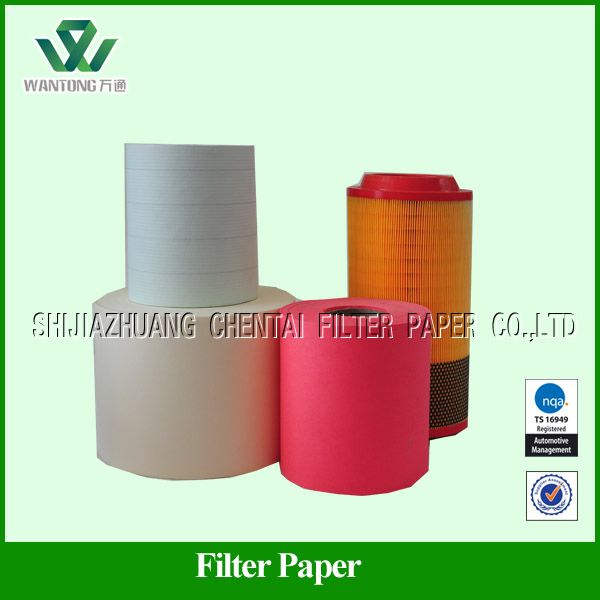 ISO/TS16949 Quality Acrylic &amp; Phenolic Filter Paper For Auto