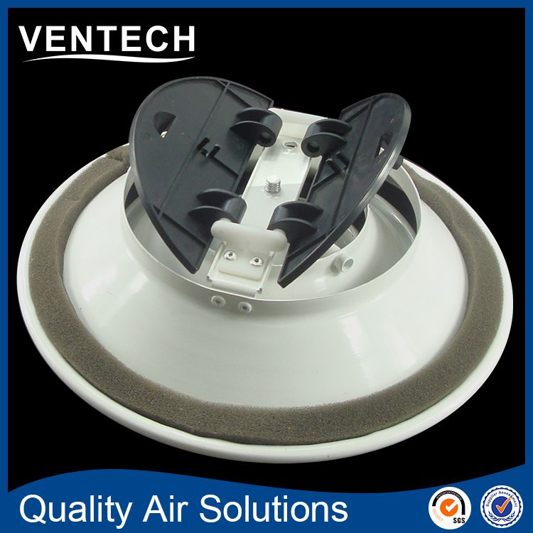 Round air conditioning diffuser