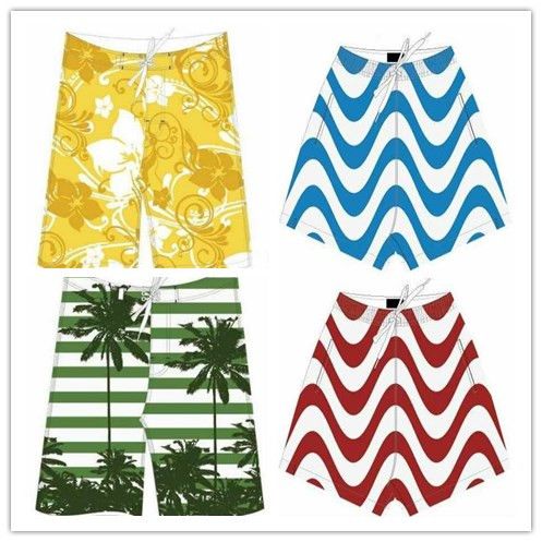 new printed fabric for beach shorts