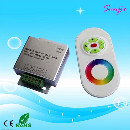 Full Rainbow Touch RGB LED Controller/RF Remote LED RGB Controller