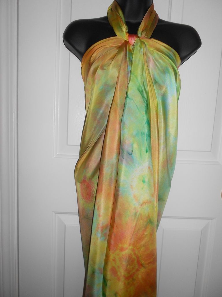 100% HANDMADE SILK SARONGS/SCARVES