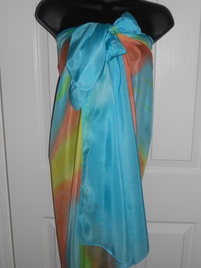 100% HANDMADE SILK SARONGS/SCARVES