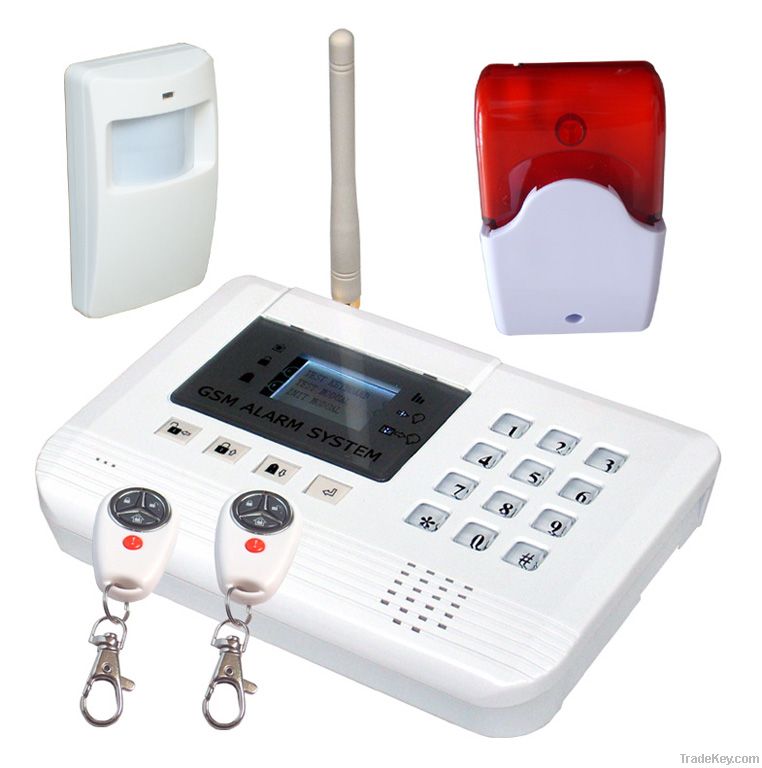 Home Security Wireless GSM Home Alarm System