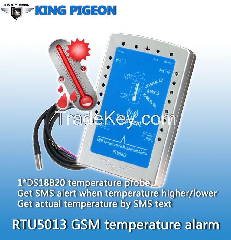 GSM SMS Temperature Monitoring Alarm