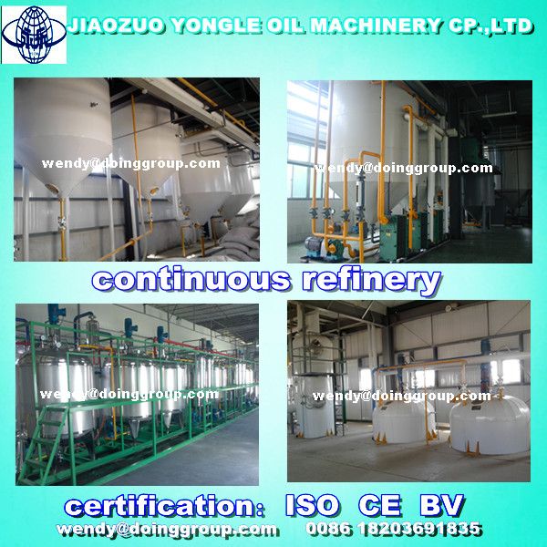 edible oil refinery machines and plant qualified with CE&ISO