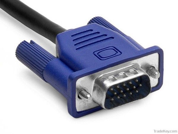 5FT 1.5M Super SVGA VGA Monitor Connection M/M Male To Male Extension