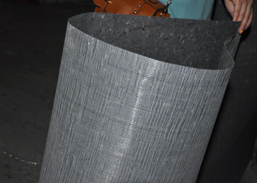 composite mat  with fiberglass for making APP bitumen waterproof membrane