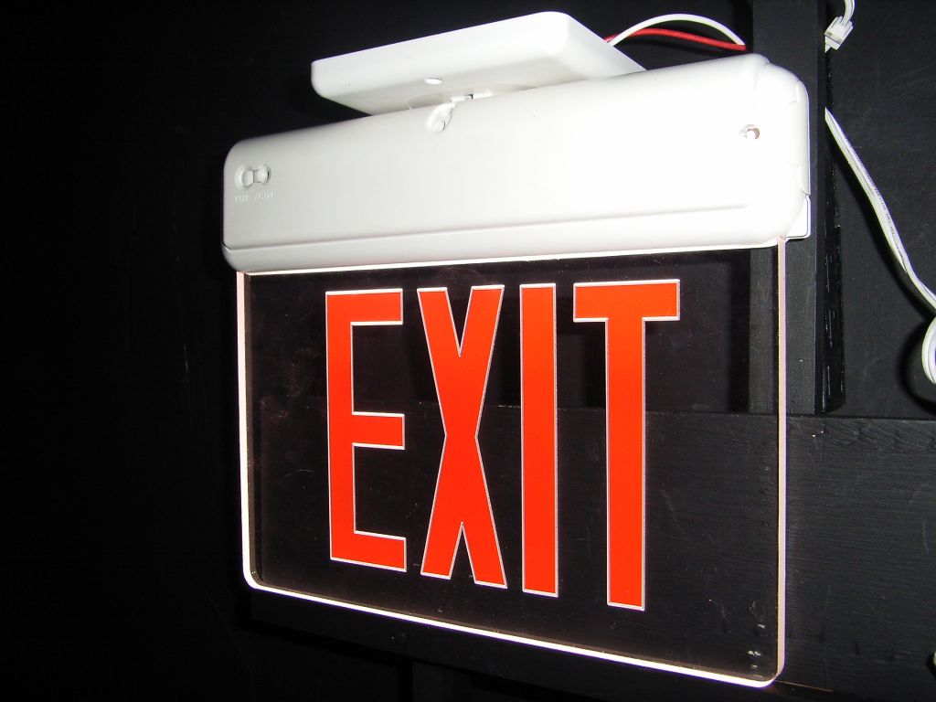 CCFL Exit Light