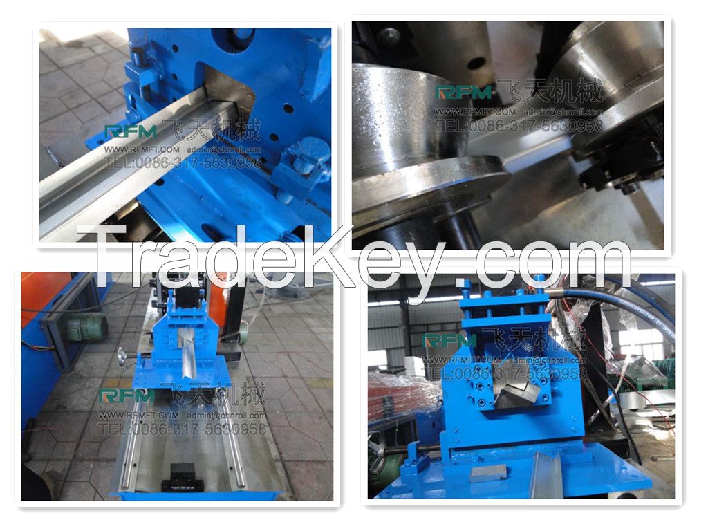 FT C U Omega Shape Rolling Forming Machine, Metal Keel Light Frame Equipment