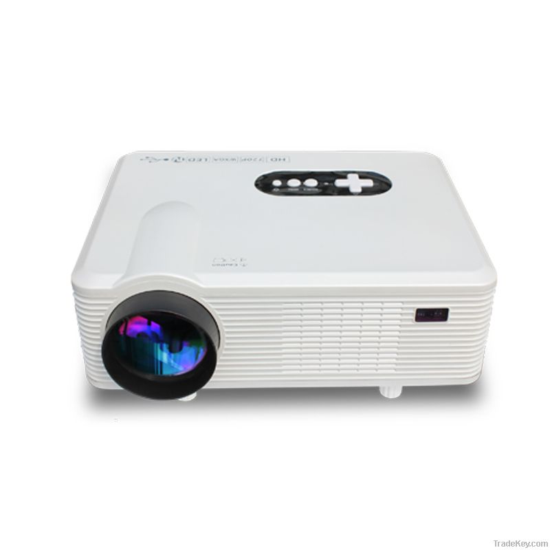 3000lumens 1280*800 1080p led projecto with hdmi&amp;usb&amp;tv