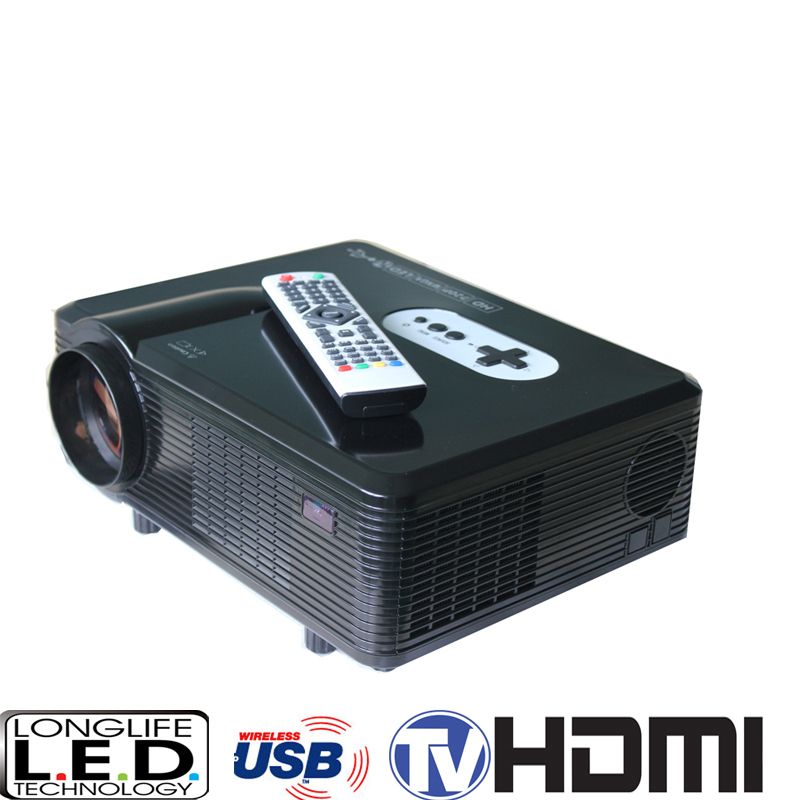 3000lumens 1080p led projector with hdmi&amp;amp;usb&amp;amp tv