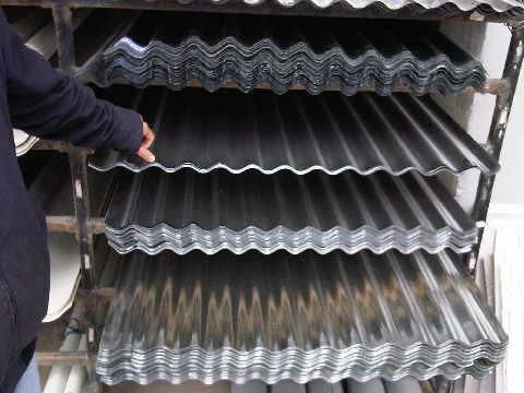 cold dipped galvanized steel plate