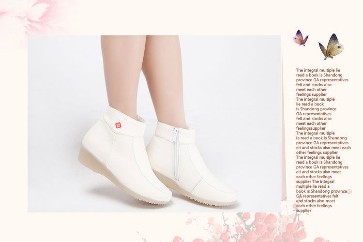 2013 Winter white genuine leather nursing/nurse ankle boots 