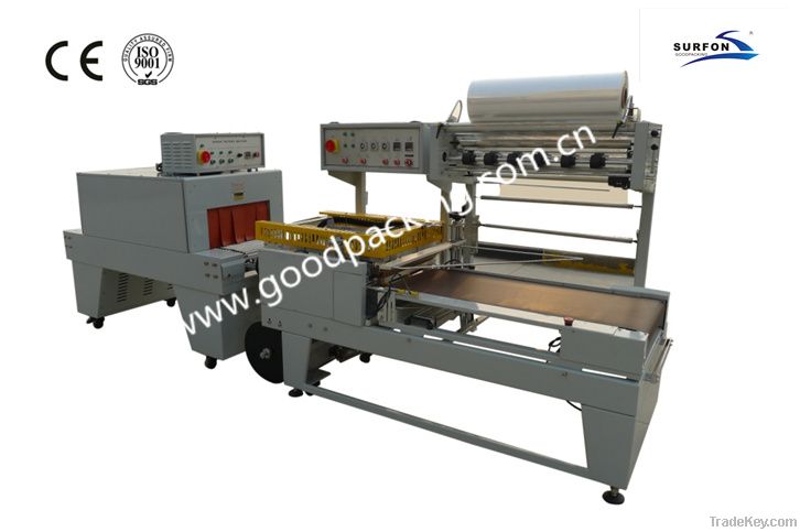 CE&ISO Fully-auto L Type Sealing Shrink Wrap Machine