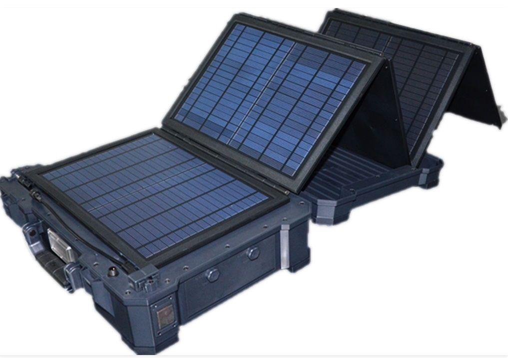 50W portable solar power system