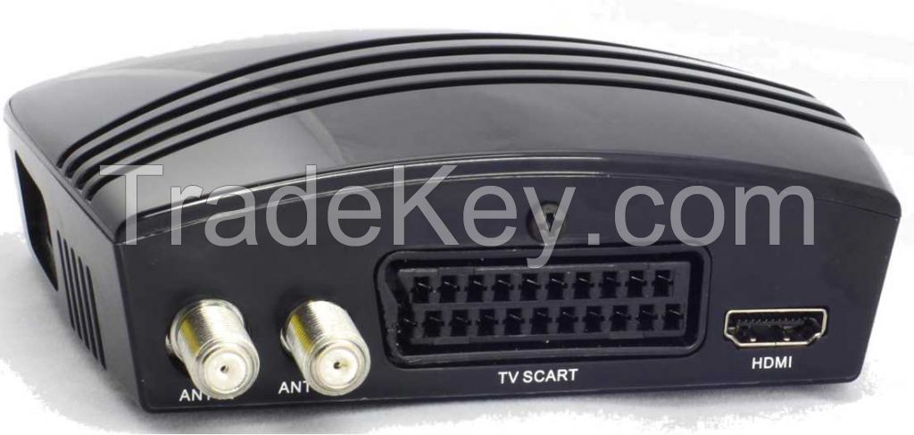 mini plastic DVB-T2/T receiver HD TNT for france/germany/ with CE ROHS certification