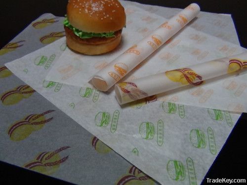 Food Grade FDA Certified Hamburger Paper