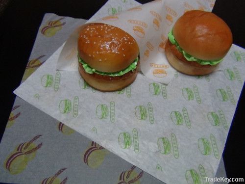 Food Grade FDA Certified Hamburger Paper