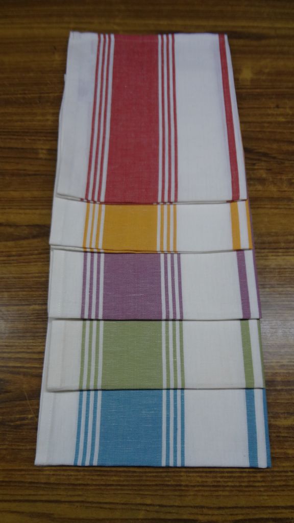 Cotton and Linen Blended Kitchen Towels