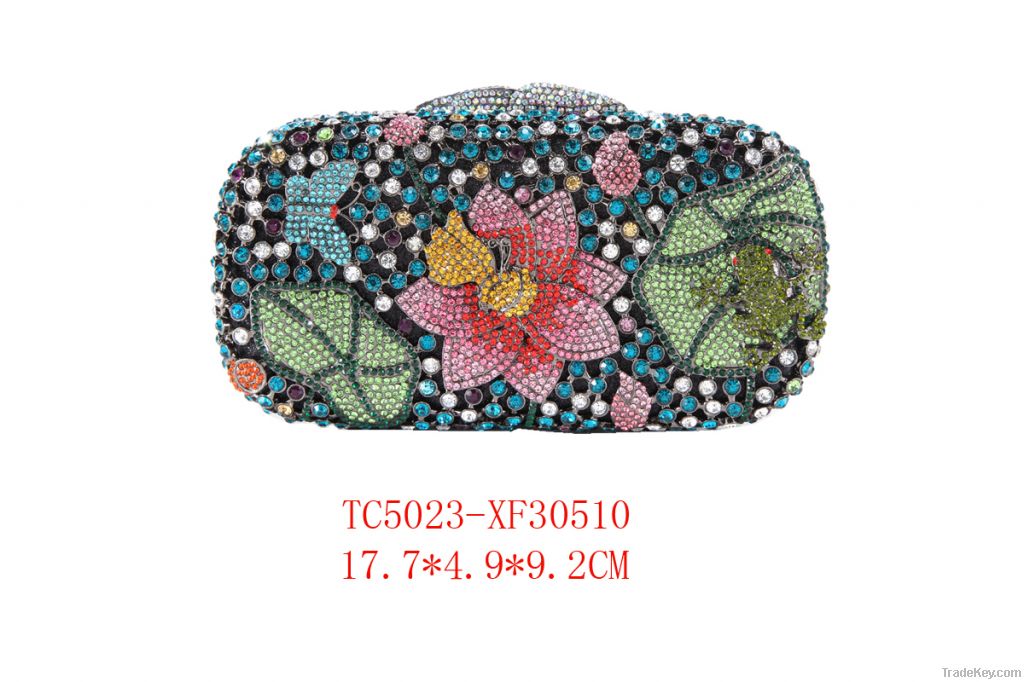 New hot selling top quality crystal evening bags