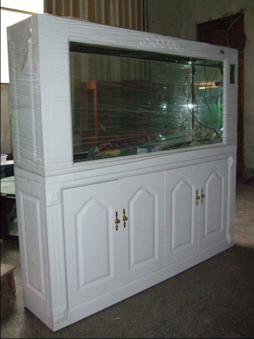 European-Style Glass Cabinet Fish Tank