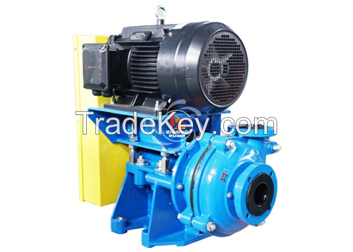 HorizontalÂ corrosionÂ resistantÂ rubberÂ miningÂ slurryÂ pump