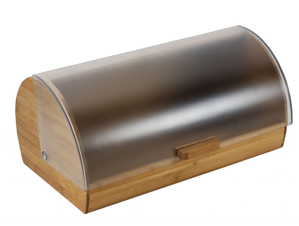 Bamboo bread box and cutting board