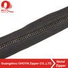 New design black color metal zipper