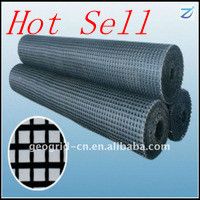 fiberglass geogrid in the road reinforcement with good quality and CE and ten years' Factory