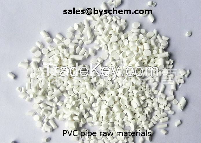 white Recycled PVC for pipe manufacturing