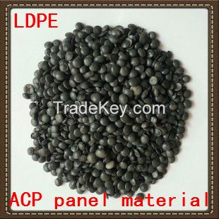 Recycled black LDPE for ACP panel production