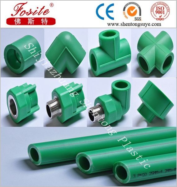 PPR Pipe and Fittings for Hot Water and Cold Water Supply