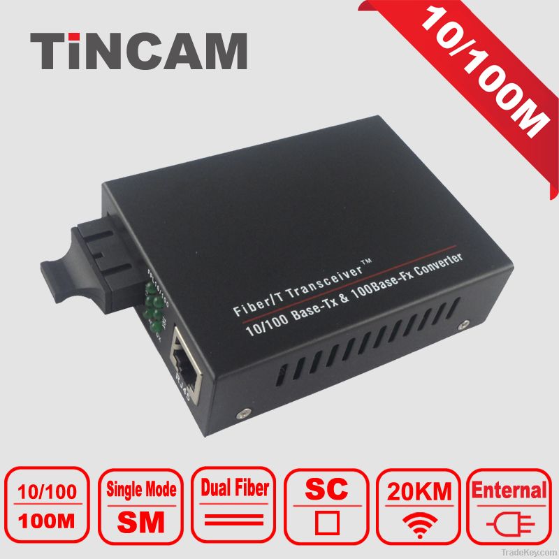 10/100M fiber media converter