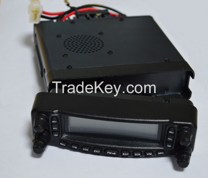 VHF/UHF dual reception Mobile ham radio transceiver Air - band receiving CB Mobile Car Radio with Scrambler TC-MAUV11 radio transceiver