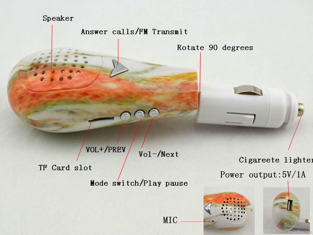 JY bluetooth car charger