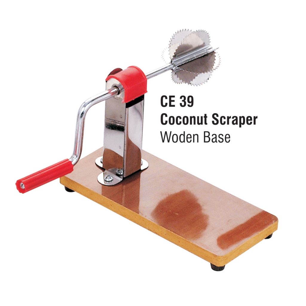 Coconut Scraper - wooden Based